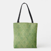 Grüne Vorlagenstruktur Tasche (Rückseite)