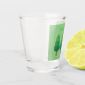 Grüne Wälder Bäume Thunder_Cove Schnapsglas (Links)