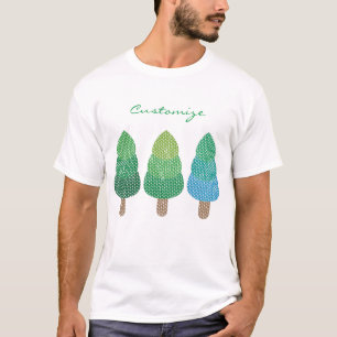 Grüne Wälder Bäume Thunder_Cove T-Shirt