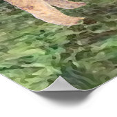 Grüne Wälder Poster (Ecke)