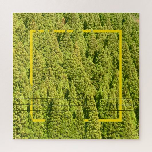 Grüne Wälder Puzzle (Vertikal)