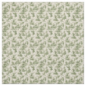 Grüne Waldfeen Toile de Jouy Muster Stoff (Muster)