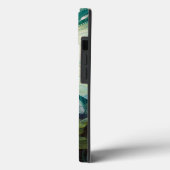 Grüne Waldlandschaft Faiasy Art Case-Mate iPhone Hülle (Rückseite / Links)