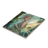 Grüne Waldlandschaft Faiasy Art Fliese (Seite)