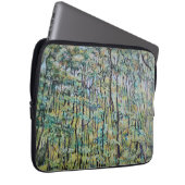 Grüne Waldmalerei Laptopschutzhülle (Vorne Rechts)