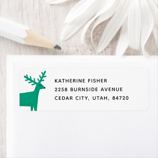 Grüne Waldrinder. Weihnachtsfeiertag (Insitu)