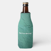 Grüne Wand Textur Flasche Cooler Flaschenkühler (Flaschenvorderseite)