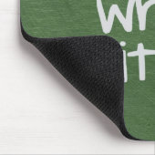 grüne Wandplatte Mousepad (Ecke)