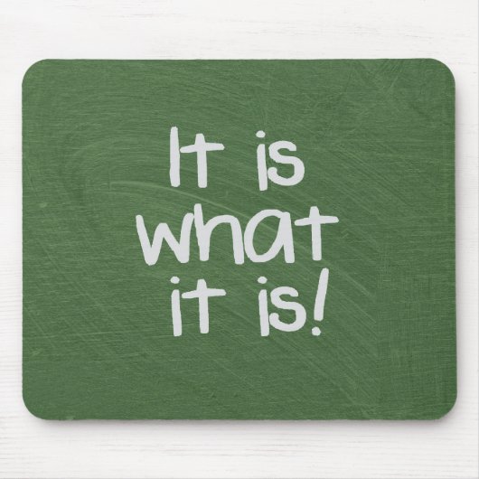 grüne Wandplatte Mousepad (Vorne)