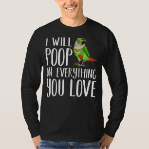 Grüne Wange Männer Frauen Kinder Papagei 1 T-Shirt