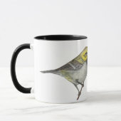 Grüne Warbler-Tasse Tasse (Links)
