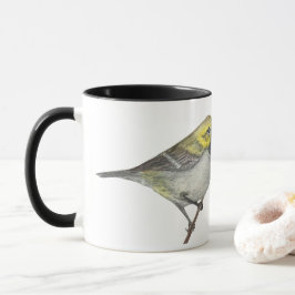 Grüne Warbler-Tasse Tasse