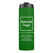 Grüne Wärmeleiter Thermosbecher (Vorderseite)