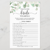 Grüne, was ist die Bride mit Game Bridal Flyer (Vorne)