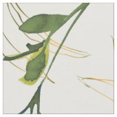 Grüne Wasserfarbe Stoff (Nahaufnahme)