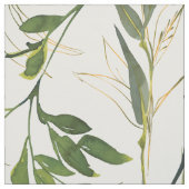 Grüne Wasserfarbe Stoff (Muster)