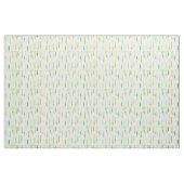 Grüne Wasserfarben-Pinselstrich-Muster Stoff (Fat Quarter (45,7 x 55,9 cm))