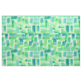 Grüne Wasserfarben Stoff (Fat Quarter (45,7 x 55,9 cm))