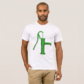 Grüne Wasserpumpe Mens T - Shirt (Vorne ganz)