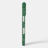 Grüne Wassertropfen Case-Mate iPhone Hülle (Rückseite / Rechts)