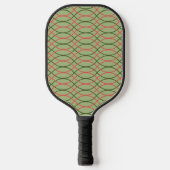 Grüne Waves Pickleball Schläger (Vorderseite)