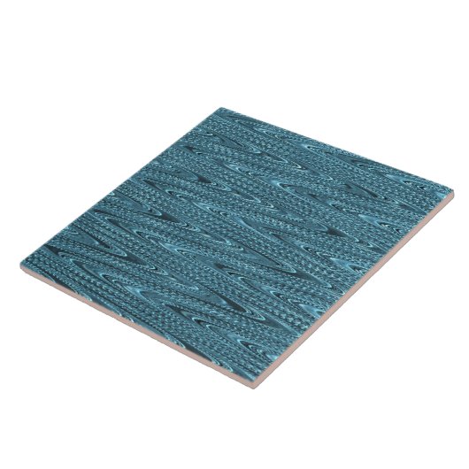 Grüne Wavy Decorative Keramik Tile Fliese (Seite)