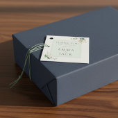 Grüne, weich, rosa, hellgrüne Namen Geschenkanhänger