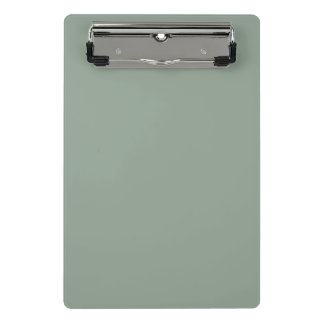 Grüne weiche Pastellfarbe Farbe Mini Klemmbrett
