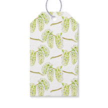 Grüne Weidenfeder katkins Aquarellprägung