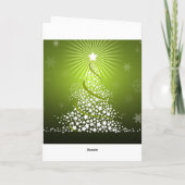 Grüne Weihnachten (Rückseite)