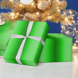 Grüne Weihnachten Geschenkpapier