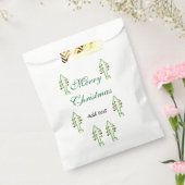 Grüne Weihnachtsbaum Rote Kirsche frohe Weihnachts Geschenktütchen (Versiegelt)