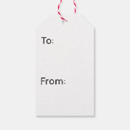 Grüne Weihnachtsbäume - Geschenktasten Geschenkanhänger (Rückseite)