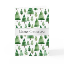 Grüne Weihnachtsbaumen