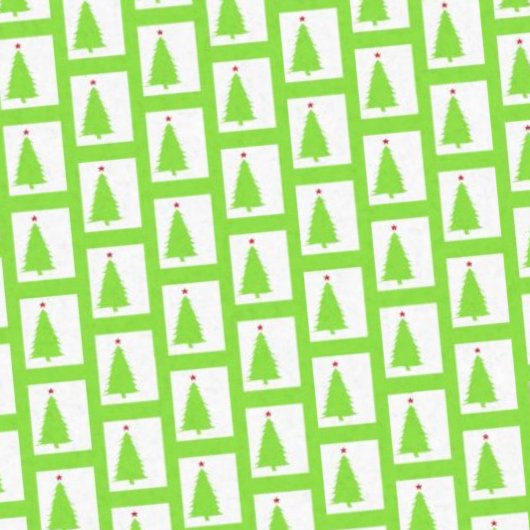 Grüne Weihnachtsbaumen Seidenpapier