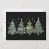 Grüne Weihnachtsbaumen Weihnachten (Vorderseite)