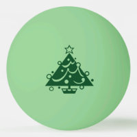 Grüne Weihnachtsbaumgestalt auf Dunkelheit