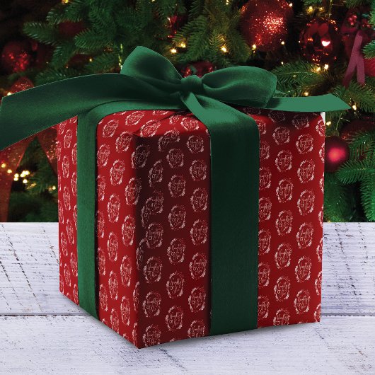 Grüne Weihnachtsfeier Dekoration Ripsband