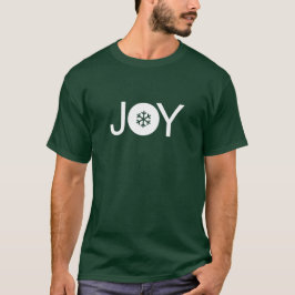 Grüne Weihnachtsfreude T-Shirt