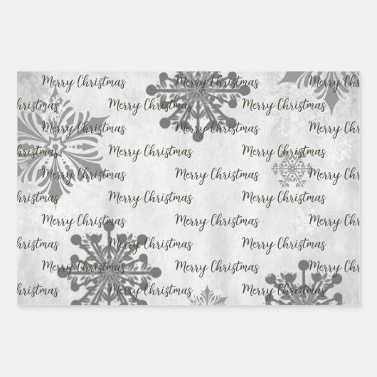 Grüne Weihnachtsgeschenke Wrapping Paper Sheets Geschenkpapier Set (Vorderseite 3)