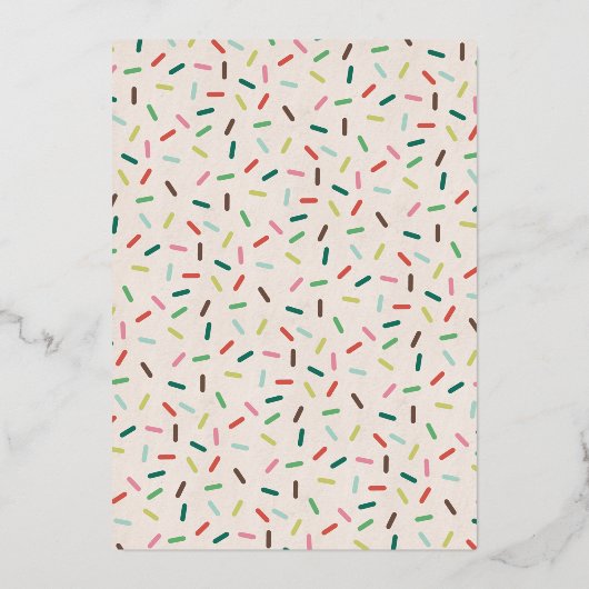 Grüne Weihnachtskekse Dekorieren Party Einladung (Rückseite)