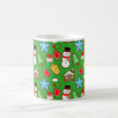 Grüne WeihnachtskochtTasse Kaffeetasse (Mittel)