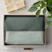 Grüne Weihnachtskugel Feiertag Seidenpapier (Geschenk)