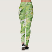 Grüne Weihnachtslieder-Leggings - Holiday Wave Yog Leggings (Rückseite)