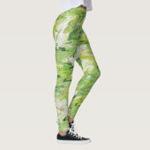 Grüne Weihnachtslieder-Leggings - Holiday Wave Yog Leggings (Rechts)