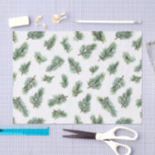 Grüne Weihnachtstanne Seidenpapier (Handwerk)
