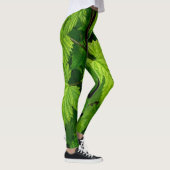 Grüne Weinberge Schönheit Leggings (Rechts)