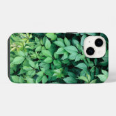 Grüne Weinblätter iPhone Hülle (Rückseite (Horizontal))
