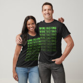Grüne Weinprobe T-Shirt (Unisex)