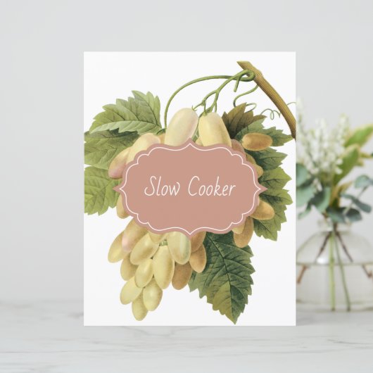 Grüne Weintraube (Stehend Vorderseite)